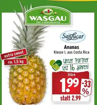 Wasgau SanLucar Ananas Angebot