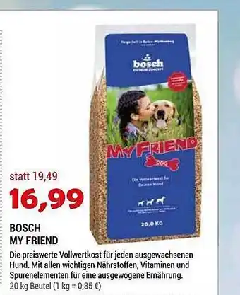 Zookauf Bosch My Friend Angebot