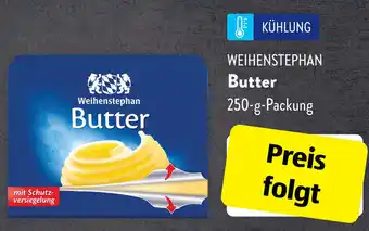 Aldi Süd Weihenstephan Butter 250 g Packung Angebot