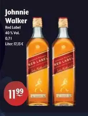 Getränke Hoffmann Johnnie walker Angebot