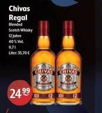 Getränke Hoffmann Chivas regal Angebot