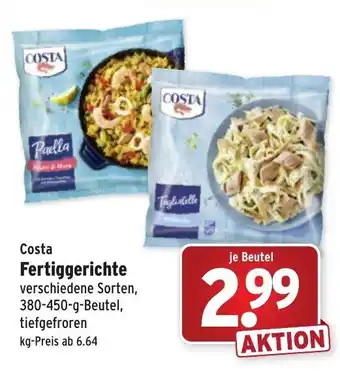 Wasgau Costa Fertiggerichte 380-450g Beutel Angebot