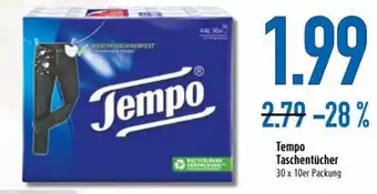 diska Tempo Taschentücher 30x10er Packung Angebot