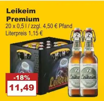 Bilgro Leikeim Premium 20x0,5L Angebot