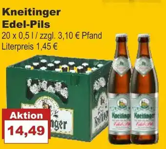 Bilgro Kneitinger Edel Pils 20x0,5L Angebot