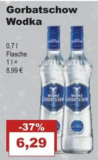 Bilgro Gorbatschow Wodka 0,7 L Angebot