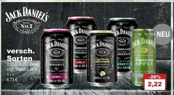 Bilgro Jack Daniel's 0,33L Angebot