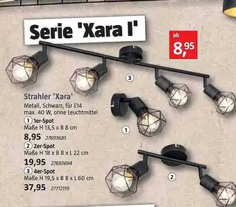 Bauhaus Strahler 'xara' Angebot