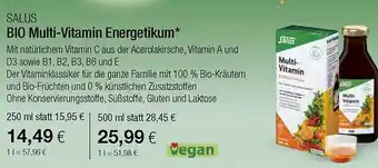 Vitalia Salus bio multi-vitamin energetikum vegan Angebot