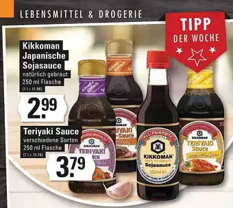 Meyer's Frischemarkt Kikkoman japanische sojasauce oder teriyaki sauce Angebot