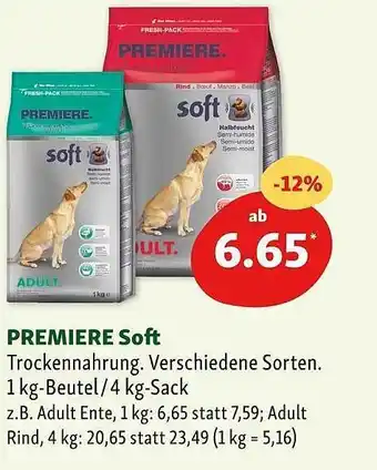 Fressnapf Premiere soft Angebot