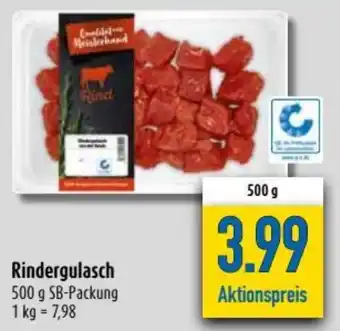 diska Rindergulasch 500g Angebot