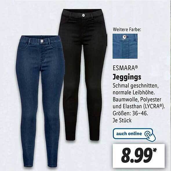 Esmara jeggings Angebot bei Lidl