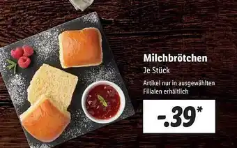 Lidl Milchbrötchen Angebot