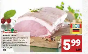 Marktkauf Bauern gut krustenbraten Angebot