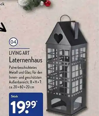 Aldi Nord Linving art laternenhaus Angebot