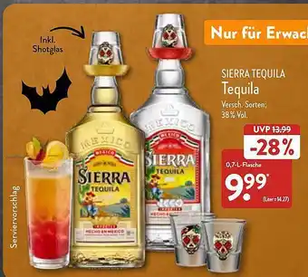 Aldi Nord Sierra tequila Angebot