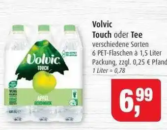 Markant Volvic touch oder tee Angebot