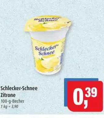 Markant Schlecker-schnee zitrone Angebot