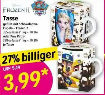 Norma Frozen ii tasse Angebot