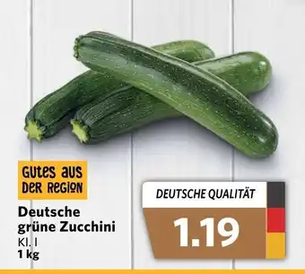 Combi Deutsche grüne Zucchini 1kg Angebot