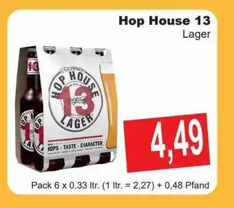 Getränke Göbel Hop house 13 lager Angebot