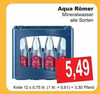 Getränke Göbel Aqua römer mineralwasser Angebot