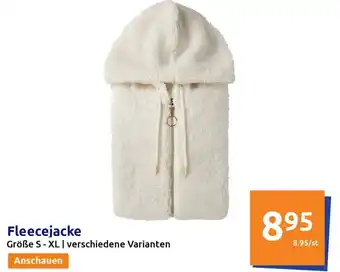 Action Fleecejacke Größe S-XL Angebot