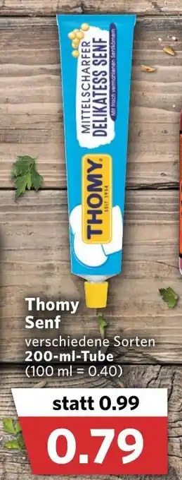 Combi Thomy Senf 200ml Tube Angebot