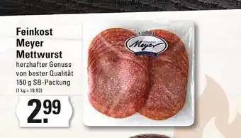 Meyer's Frischemarkt Feinkost meyer mettwurst Angebot