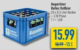 diska Augustiner helles vollbier Angebot