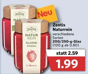 Combi Zentis Naturrein 200/250g Angebot