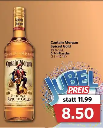 Combi Captain Morgan Spiced Gold 0,7 L Angebot