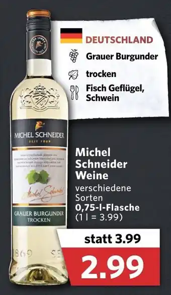 Combi Michel Schneider Wein 0,75L Angebot