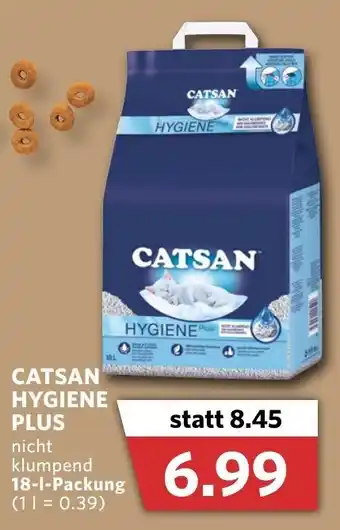 Combi Catsan Hygiene Plus 18L Angebot