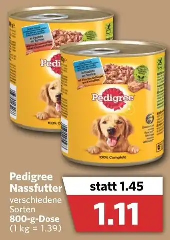 Combi Pedigree Nassfutter 800g Angebot