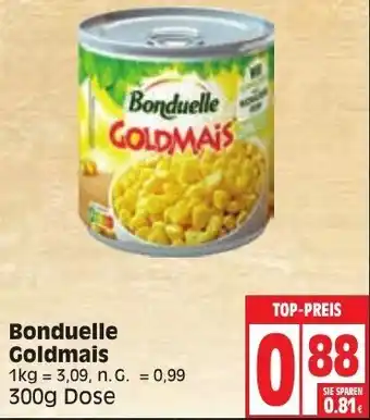 Edeka Bonduelle Goldmais 300g Dose Angebot