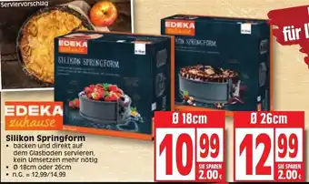 Edeka Edeka zuhause Silikon Springform Angebot