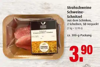 Markant Strohschweine Schweine Schnitzel 300g Angebot