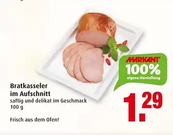 Markant Bratkasseler im Aufschnitt 100g Angebot