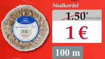 Woolworth Sisalkordel 100 m Angebot