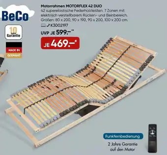 Galeria Beco Motorrahmen Motorflex 42 Duo Angebot