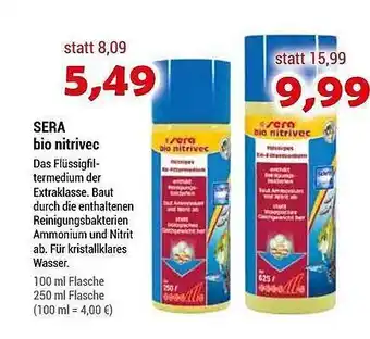 Zookauf Sera Bio Nitrivec Angebot