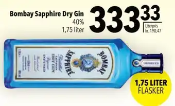 CITTI Markt Bombay Sapphire Dry Gin 1,75 Liter Angebot