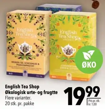 CITTI Markt English Tea Shop Økologisk urte og frugtte Angebot