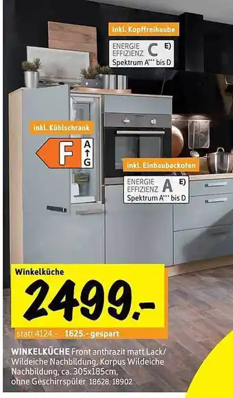 SCONTO Winkelküche Angebot