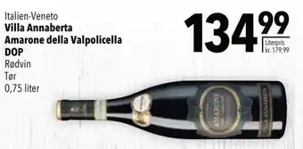 CITTI Markt Villa Annaberta Amarone della Valpolicella DOP 0,75 Liter Angebot