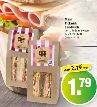 Markant Mein Picknick Sandwich 175g Angebot