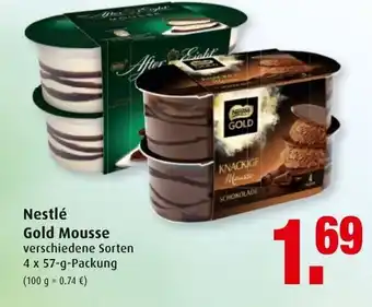 Markant Nestlé Gold Mousse 4x57g Angebot