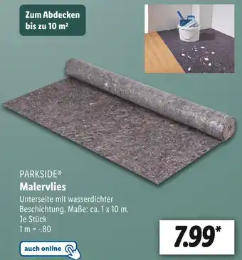 Lidl Parkside Malervlies Angebot